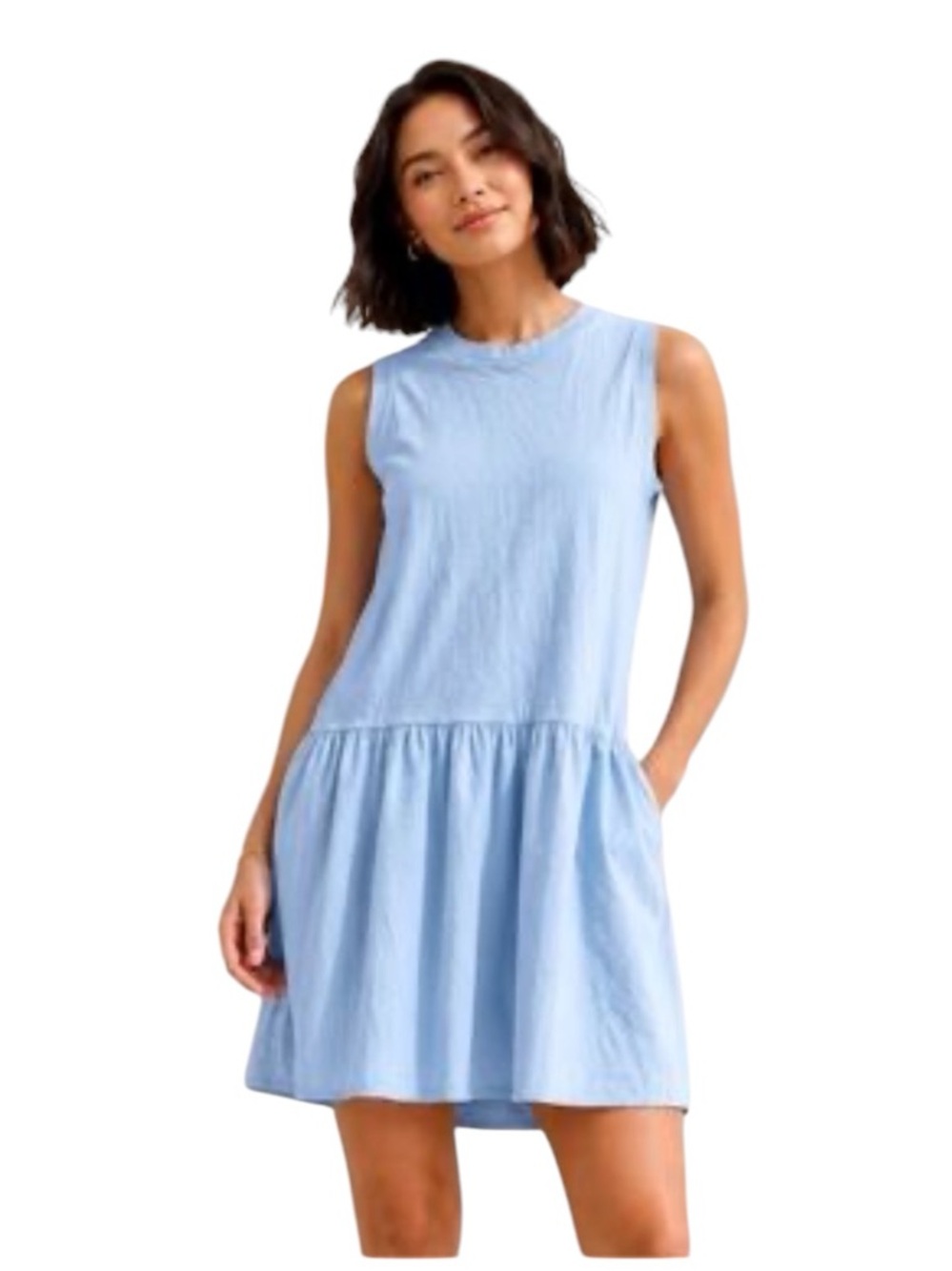 Universal Thread baby blue sleeveless shift dress S